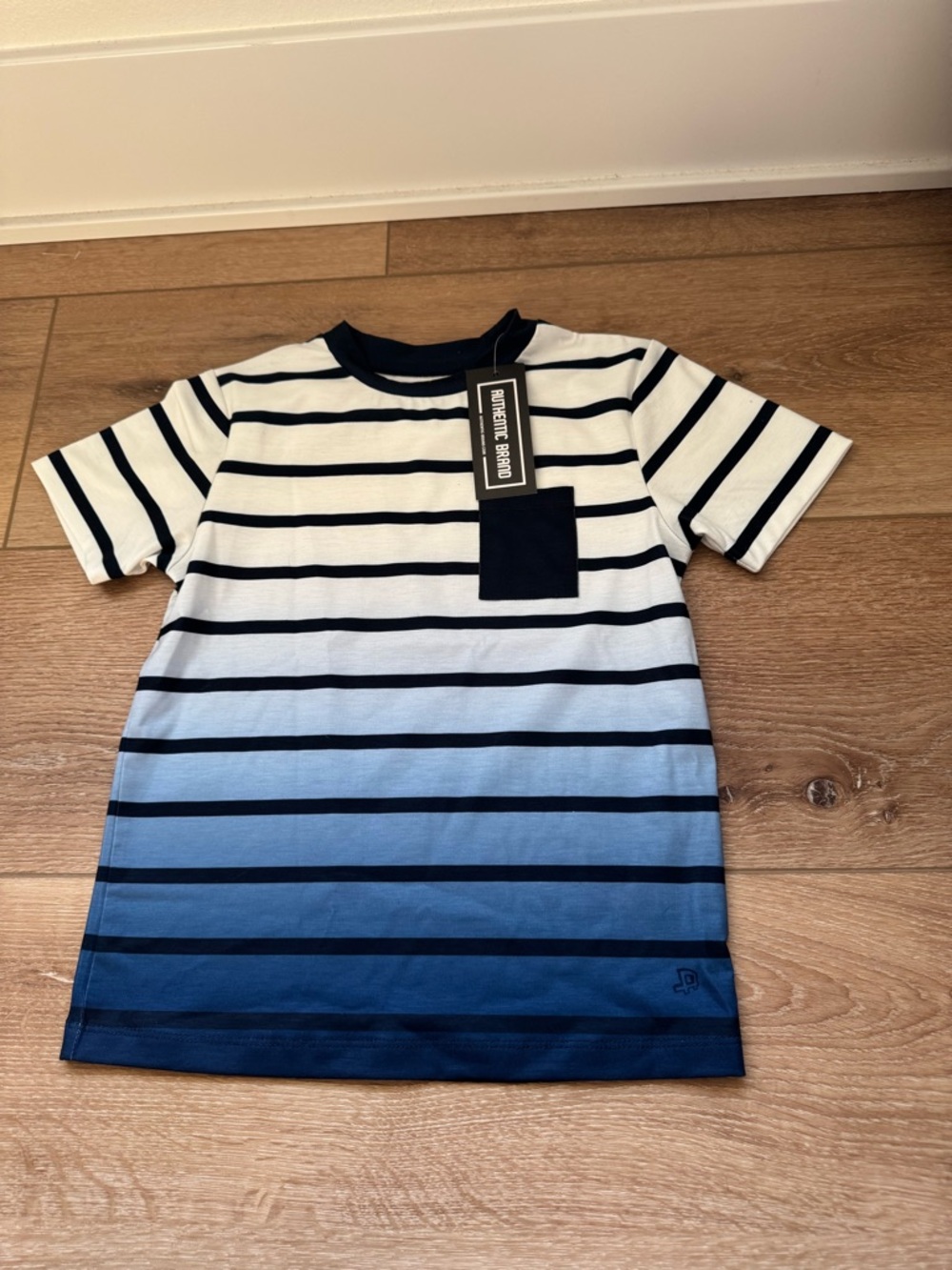 Boys striped Tshirt Authentic new with tags size Small